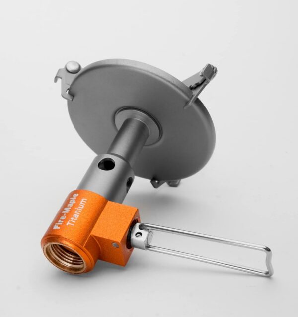 763a37ba2838a11f Fire-Maple 116T Titanium Camping Gas Stove | Mini Pocket One-Piece Gas Burner | Ultralight Backpacking Cooking Stove Portable for Outdoor Activities