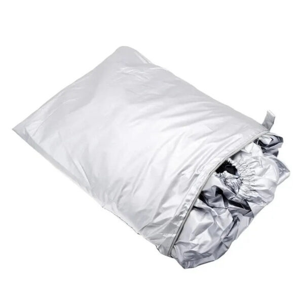 765276db1d95170e Boat Cover Yacht Outdoor Protection Waterproof Boat Cover Fabric Anti-smashing Tear Proof Silver Reflective 11-22FT