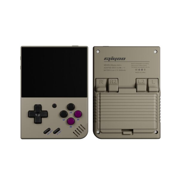 7659cc68bb284506 Portable 3.5 inch MIYOO Mini Plus Retro Handheld Game Console Open Source Miyoo mini+ Video Games Player Children Kids Gift 128G