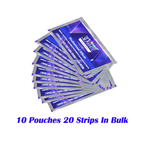 3D White Teeth Whitestrips Luxe Professional Effect Treatments Original Oral Hygiene Tooth Teeth Whitening Strips