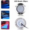 2pcs 120W LED Marine Yacht Lamp DC12V 24V 316L Stainless Steel IP68 Anti-corrosion Boat Underwater Light Saltwater Яхты Катера