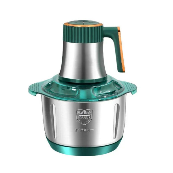 76c01876c67d9123 20226 Electric Meat Grinders 5L Food Crusher Stainless Steel Multifunctional Vegetable Slicer Processor Chopper Kitchen Blenders