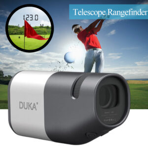 2023 Newest Golf Laser Rangefinder 6X Monocular Distance Meter for Hunting Travel Telescope with Flag-Lock Slope DUKA