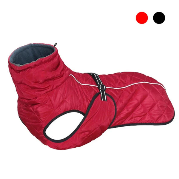Dog Outdoor Jacket Waterproof Reflective Pet Coat Vest Winter Warm Cotton Clothing for Large Middle Dogs Labrador