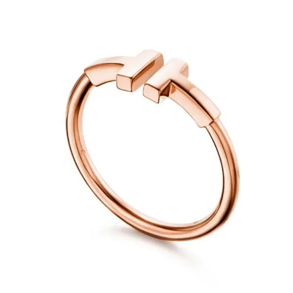 771d6ffac0a3249d Designer Plated Wire for Women Mens Wedding Open with Month-of-pearl Diamond Ring Titanium Sier Rose Gold