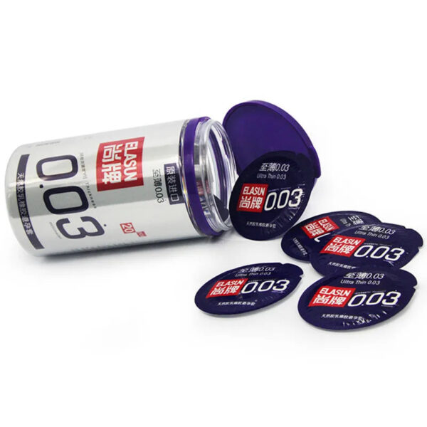 771ea53e2ceb8b6f ELASUN 20 PCS condoms for men Ultra thin 0.03mm Natural Latex condom Lubrication Condom Contraception Sex Toys Sex Products