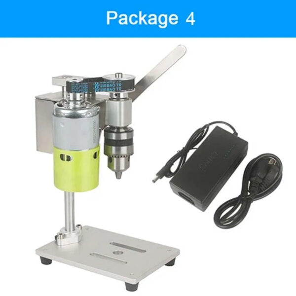 Multifunctional Mini Bench Drill Milling Machine 120W DIY High Precision Drilling Machine Chuck Hole Punching Machine