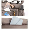 7740d2984a44cdb5 Casual Solid Color Hobo Bag, All-Match Zipper Shoulder Bag, Women's Versatile Bag For Work