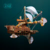 778a9eace939aba0 DIY 3D Wooden Puzzle stic Spaceship Popular Assembly Model Kits Toys For Children Kids Girls Birthday Gift