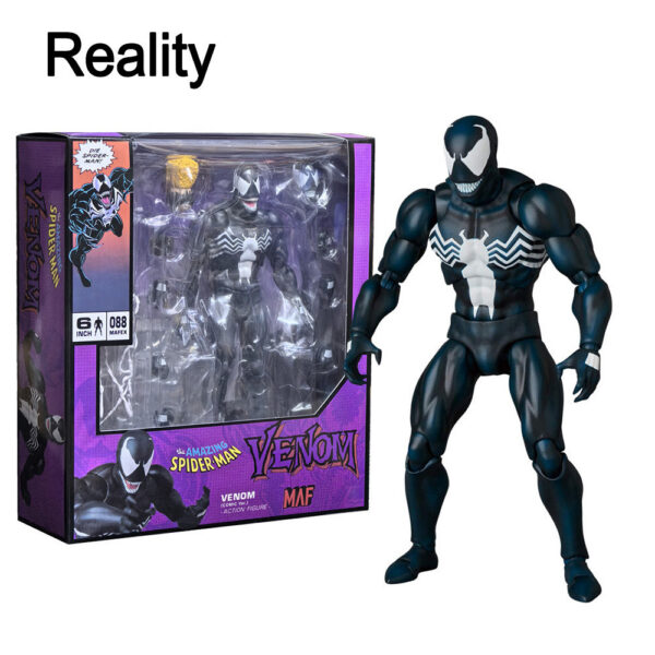 779dc2df315a9e5e Mafex 088 Action Figure Spider-Man S.h.figuarts Carnage Venom Hand Joint Movable Collection Model Toys Kids Gift
