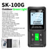 Snakol Tape Measure 120M Green Laser Distance Meter High Accuracy Roulette Multiple Measurement Functions Electronic Ruler