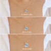 77b70902e80eddb9 0.5-5.0 Carat Round D Moissanite Diamond Pendant Sier Real 14K Gold Plated Necklaces for Women Engagement Wedding Jewelry