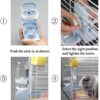Oncpcare 2Pcs 2Pcs 17oz Water Bottle for Small Animals, Rabbit Water Feeder Water Bowl Bunny Water Dispenser Hanging Automatic Guinea Pig Water Bottle for Cage