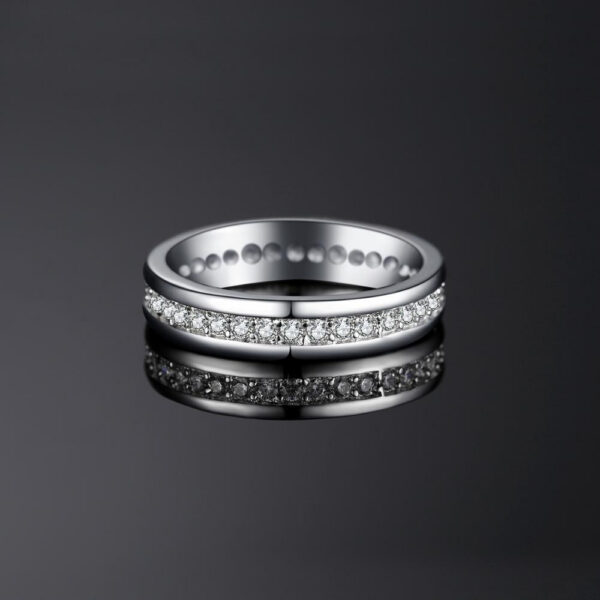 77c11359498ff81e JewelryPalace Solid Sterling Sier Wedding Engagement for Woman AAAAA CZ Simulated Diamond Band Ring Jewelry