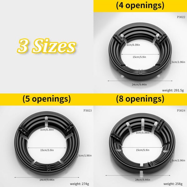 LIUZIKUN Herd Windproofed Ringe Haltbarkeit Camping Picknicks Herd Windschutzscheibe Camping Zubehör