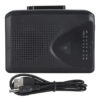 Portable Player Auto Reverse Clear Stereo 3.5mm Headphone Jack Cassette Tape to MP3 Converter Support FM AM Radio
