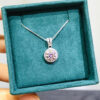 77d941c1ca57ff81 SP-LAM Moissanite Diamond Pendant Necklaces For Women Sterling Sier Chain Trending Iced Bling Wedding Jewelry