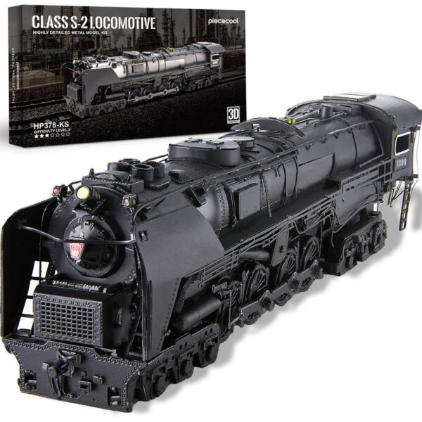 77e76d90c2ff9cfe Piececool 3D Metal Puzzles Class S-2 Locomotive DIY Kit Jigsaw Assembly Model Kits for Home Collection