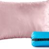 Small Cooling Shredded Gel Memory Foam Pillow，Adjustable for Contoured Support -Portable Ideal for Backpacking, Camping, Travel, Car, Airplane,Office Nap