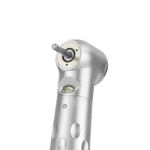 Dental High Speed LED E-Generator Handpiece 2/4 Holes Standard Head Push Button Ceramic Bearing Dentist Tips Triple Water