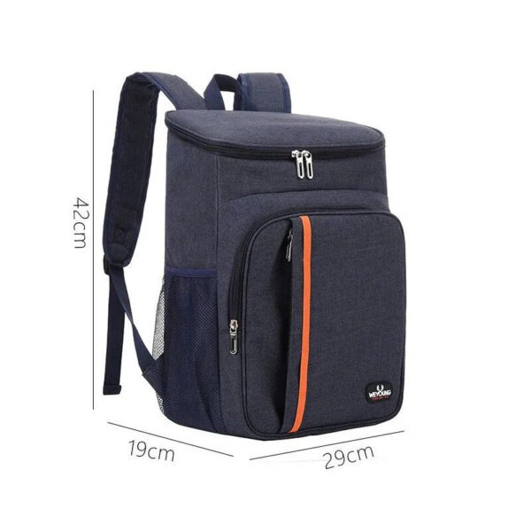 781179116c05c016 1pc Shoulder Bag Multifunctional Outdoor Picnic Insulation Fresh-keeping Backpack Leak-proof Ice BagTravel Essentials