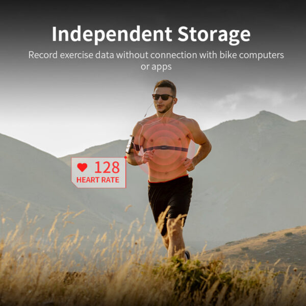 XOSS X2 Pro Heart Rate Independent Record Chest Strap HRM Monitor Bluetooth ANT+ Health Fiess Smart Bicycle Sensor