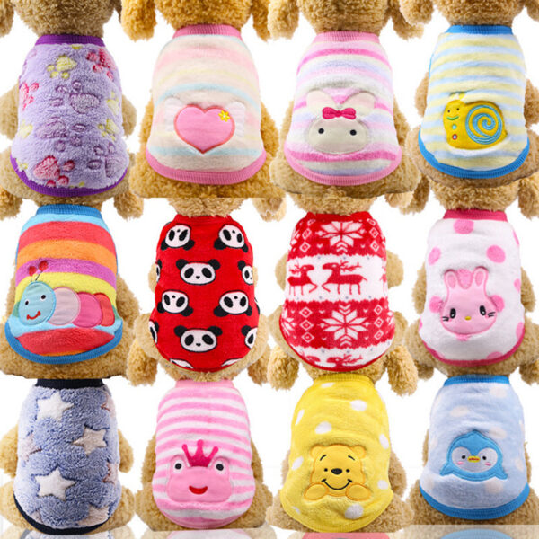 78316e69a4592781 Pet for Small Warm Winter Dog Coat Cotton Fleece Puppy Clothes Clothing French Bulldog Chihuahua XXS-XL