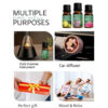 78337514baee75e3 Essential Oils for Diffusers Lavender Eucalyptus Tea Tree Peppermint Rosemary Mint Bergamot Lemon Rose Pure Essential Oil 10ml