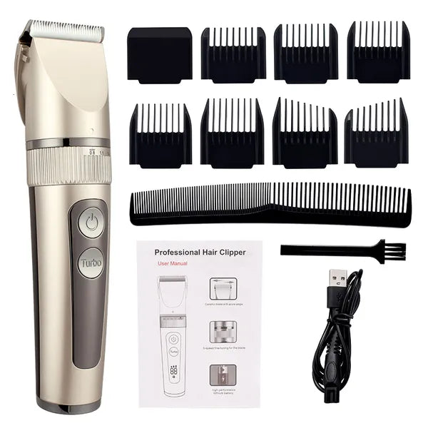 Electric Shavers Professional Hair Clipper For Men Rechargeable Razor Trimmer Cutting hine Beard Fast Charging 221203