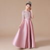 Kids for Girls Costumes Wedding Birthday New Year Party Evening Elegant Princess Summer Children’s Dress 4-12 Years K47