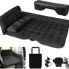 Black SUV Air Mattress - Inflatable, Portable, Foldable Car Bed for Back Seat Sleeping