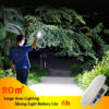 Portable Camping Lantern Rechargeable Strong Light Camping Lamp LED Bulb Emergency High Power Tent Lighting Flashlight Equipment