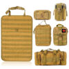 787db6e967c5a57d High Quality Multifunction 55*37CM 600D 6PCS In 1 Car Back Seat Tactical Hanging Storage Organizer