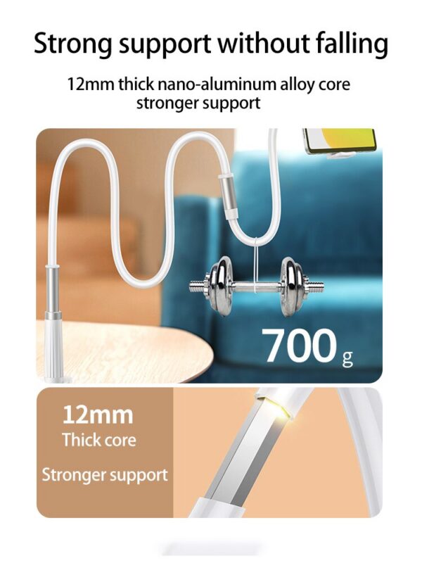 787e296bf8ea450e Universal Mobile Adjustable Lazy Rotatable Bedside Stand Desktop Live Streaming Selfies Phone Accessories