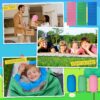 78889292df436f5a Macarrie 3 Pcs 0 Degree Camping Sleeping Bags Bulk for Adults Kids, Warm Weather Youth Sleeping Bags for Boys Girls Ages 8-12, Portable Compact with Compression Sack for Hiking Backpacking Outdoor