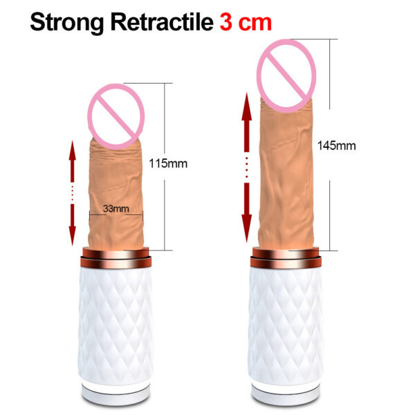78aa14b7c29d3ef3 Automatic Thrusting Dildo G spot with Suction Cup Toy Women Adult Hand-Free Sex Fun Anal Vibrator for Orgasm