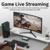 78bdb658aaf01df3 Unnk 2K 120Fps Game Video Capture Card 4K 60Fps Live Streaming Recording for PS5/4 Xbox Switch