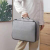 78d5edbc5ab6795b Document Storage Bag Tickets File Organizer Women Travel Files Card Folder Holder Tool Case Handbag