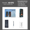 Aicevoos Beam Digital Rangefinder 50M70M100M120M Green Light Distance Meter Trena Laser Tape Measure Roulette