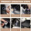 78f779efa2c698e8 Car Air Mattress Back Seat Inflatable Bed - Inflatable Thickened and Double SUV Air Mattress with Air Pump Portable Foldable Car Bed for Home Car Travel Camping-Black
