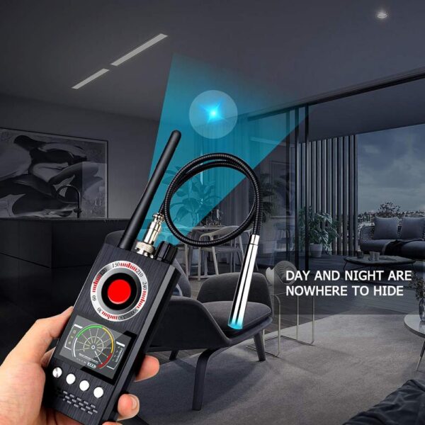 7909fdede9d273fa K68 Anti Spy Wireless RF Signal Detector Bug GSM GPS Tracker Hidden Camera Eavesdropping Device Military Professional Version