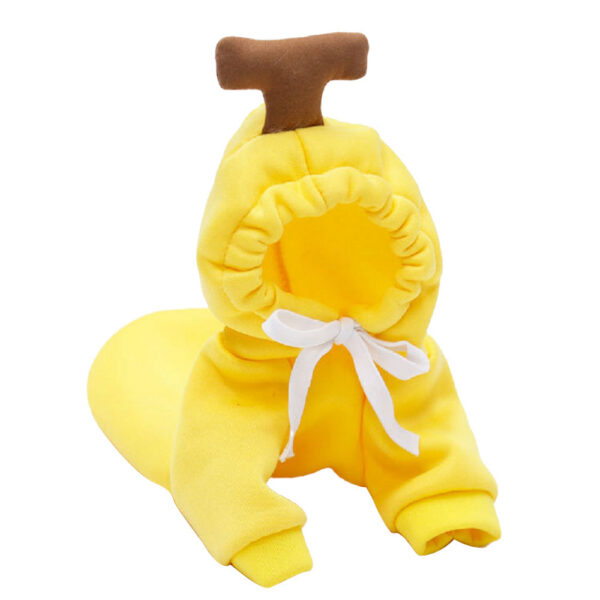 Winter Warm Clothes Cute Plush Coat Hoodies Pet Costume Jacket For Puppy Cat French Bulldog Chihuahua Small Dog Clothing