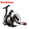 Roobos BK Spinning Reels For Saltwater Freshwater Metal Spool Left/Right Interchangeable Trout Carp Fishing Tackle