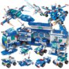 79302930ef33a937 700PCS City Patrol Police Department Car Building Blocks Vehicle Trucks Inspired Action Figures Brick Toys for Kids