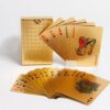 79447d76740b0a52 Foil Playing Card Tuhao Gold Waterproof PET/PVC Plastic Texas Checker