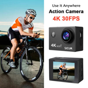 795f75b492ded594 SJCAM SJ4000 Air Action Camera with 4K Video 30M Waterproof 2.4G WiFi Sports Camera Action Cam Sports Camera bicycle motorcycles