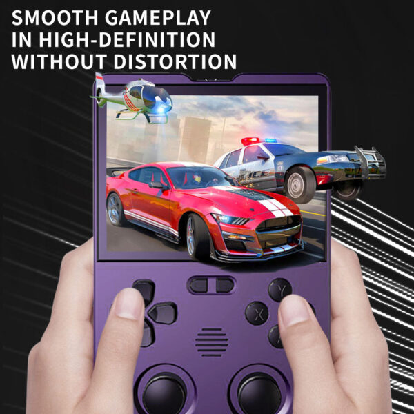 The new XU10 handheld console RK3326S 3.5-inch open-source portable retro video game player for New Year's gifts