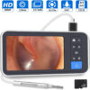 796a52d76dce632a Digital Otoscope 4.5 Inches 1080P 3.9mm Camera 6 LED Lights Ear Wax Removal Tool with 32GB Card For Child Adults