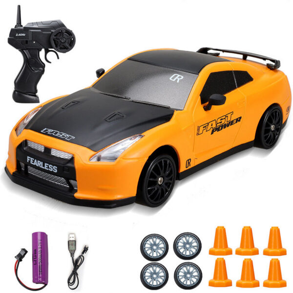 2.4G High speed Drift Rc 4WD Remote Control AE86 Model GTR Vehicle Car RC Racing Cars Toy for Children Christmas Gifts
