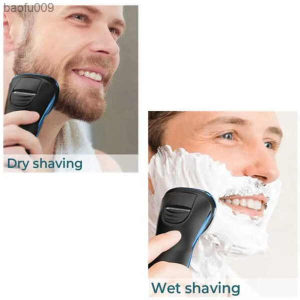 7976b295254534f2 Original VGR 3D Floating Head Rotary Shaver For Men Waterproof Beard Electric Razor Face Shaving hine Rechargeable L230520